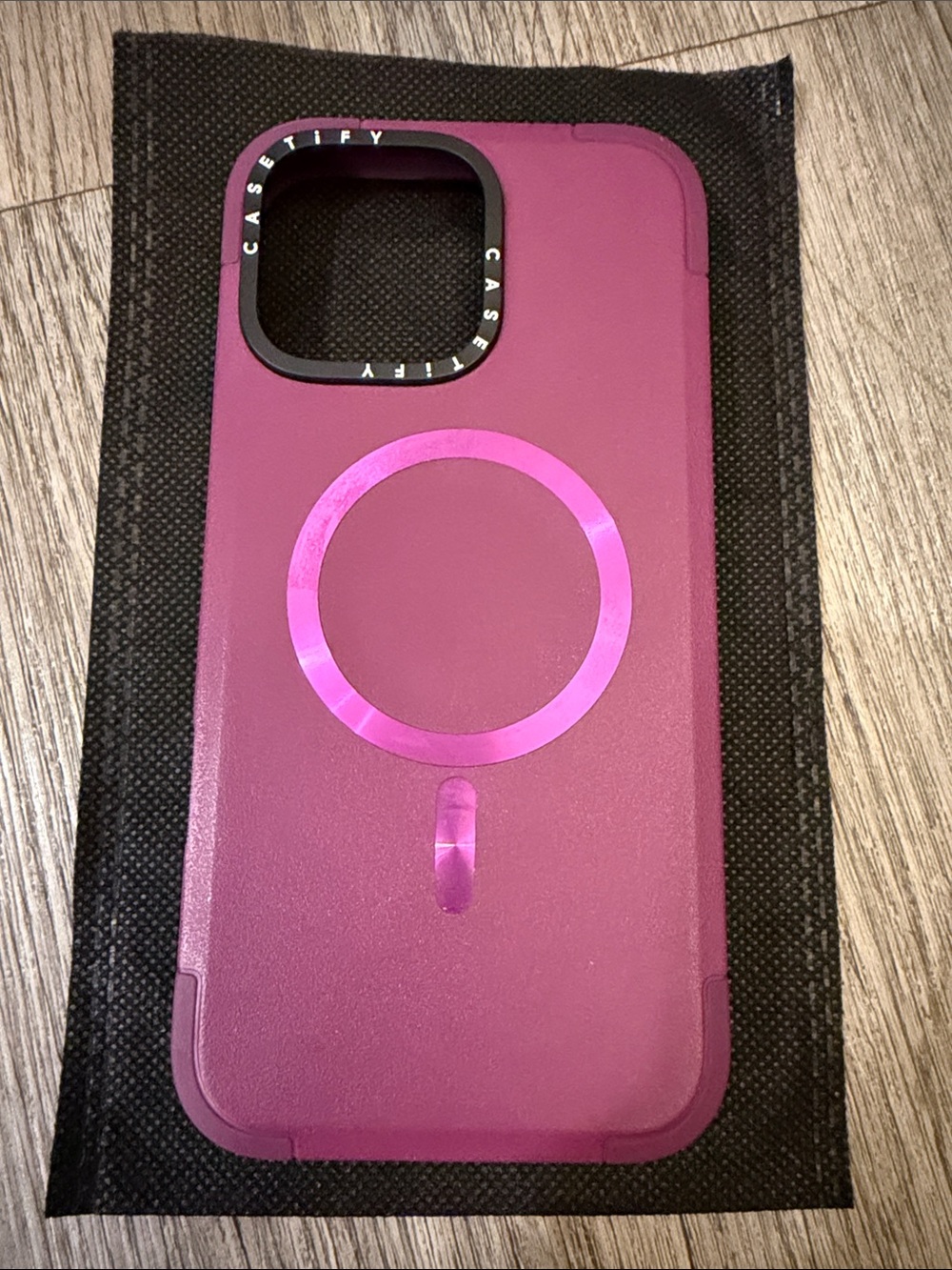 Casetify MagSafe Compatible Berry Pink Protective Phone Case
